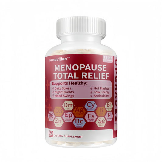 Upgraded Model Generation 2-Menopause Relief, Natural Formula with DIM, Chasteberry, Black Cohosh, Flax Seed &Primrose for Hormone Balance, Hot Flashes, Night Sweats, Mood Swings